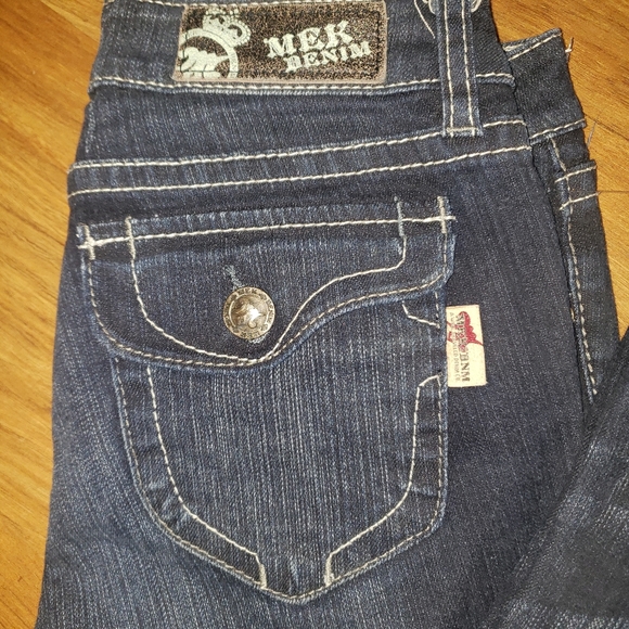 5/35 MEK JEAN NEW YORK BOOT CUT SZ 28 - Picture 3 of 6